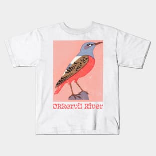 Okkervil River ∆ Original Retro Style Fan Art Design Kids T-Shirt